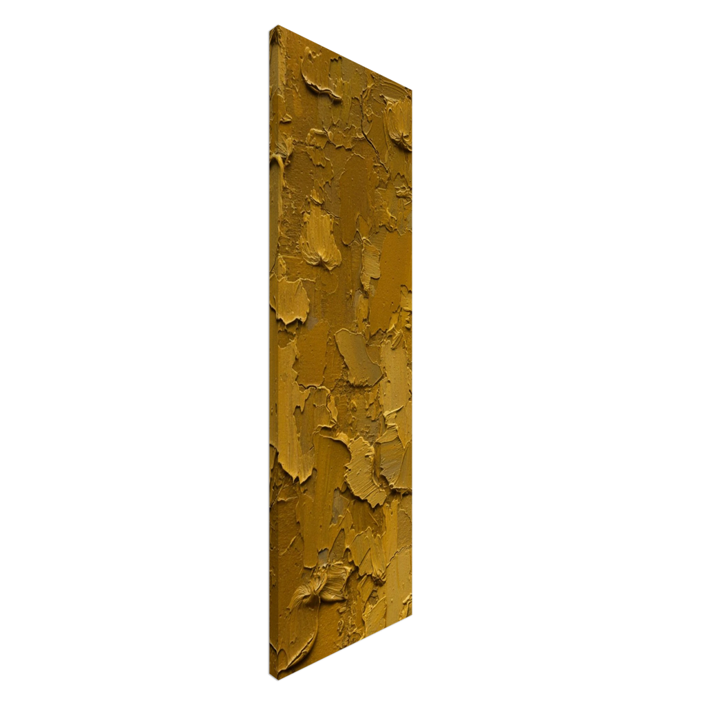 Goldene Relief-Struktur - Abstraktes Meisterwerk der Textur