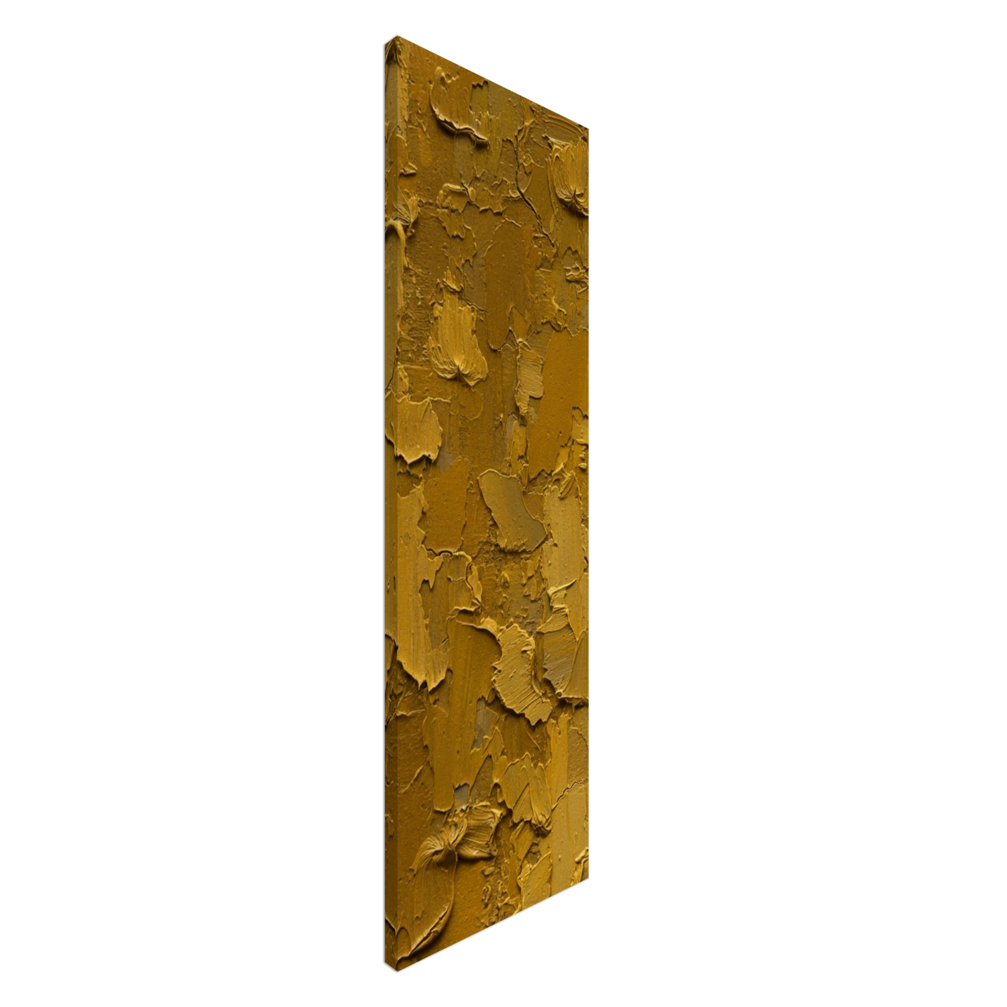 Goldene Relief-Struktur - Abstraktes Meisterwerk der Textur
